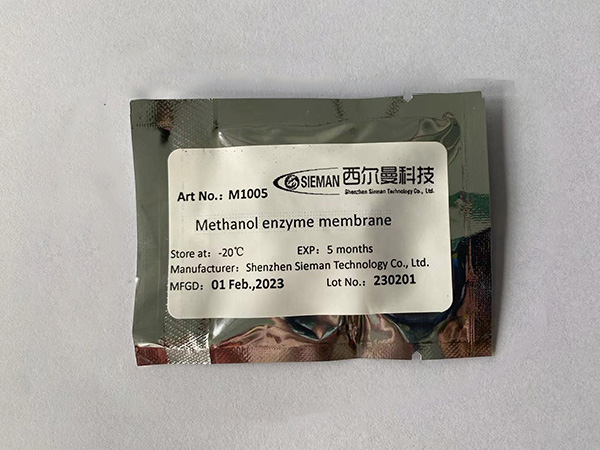 Methanol enzyme membrane