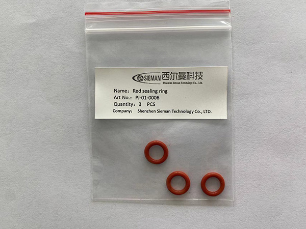 Red sealing ring